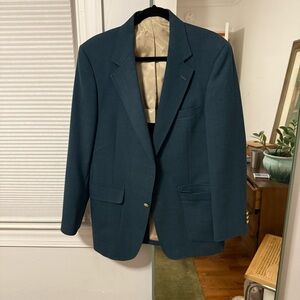 Stafford Teal Sport Coat